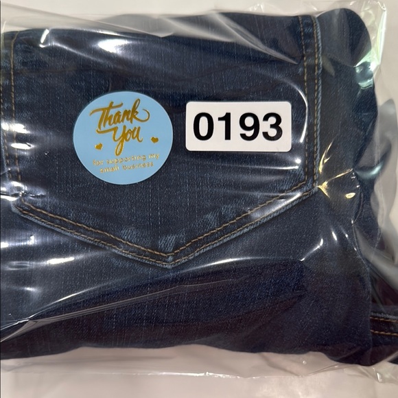 American Eagle Outfitters Dark Blue Super High Rise Jegging - Picture 12 of 12